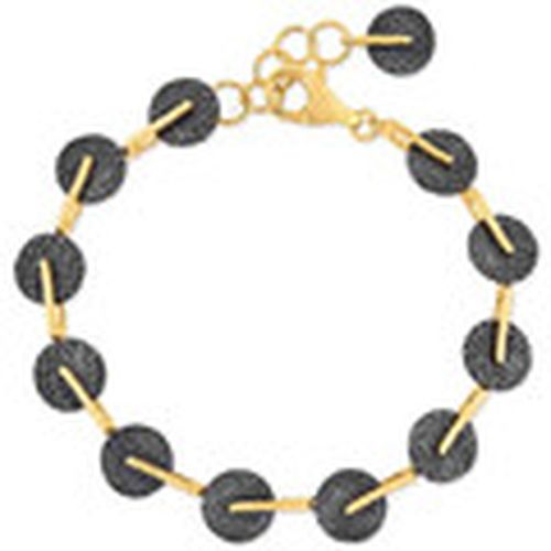 Pulseras Pulsera KYMBAL de Plata. Baño de 18ky Rutenio Negro para mujer - Jorge Revilla - Modalova
