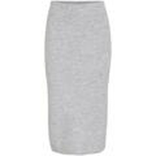 Falda 14109026-Light Grey para mujer - Vila - Modalova