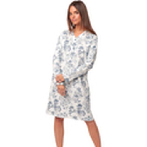 Vestido Camisón de manga larga Toile Jouy para mujer - Admas - Modalova