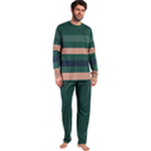 Conjunto Pijama pantalón top manga larga Rayas Wild Spirit para hombre - Admas - Modalova