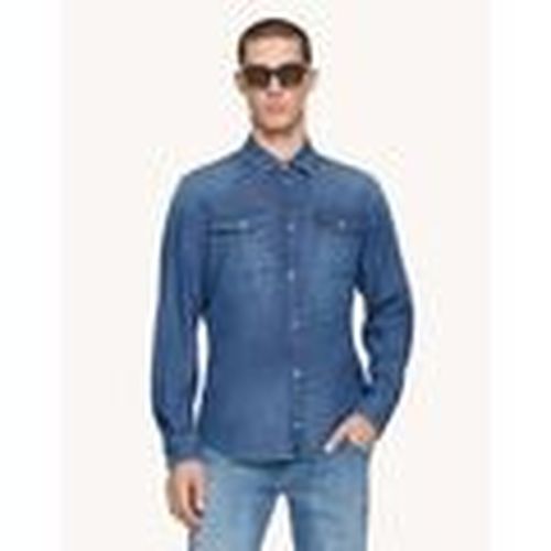 Camisa manga larga UC345S DS0259U-800 para hombre - Dondup - Modalova