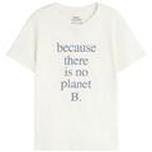 Camiseta T-shirt Lovisa blanc col rond para mujer - Ecoalf - Modalova