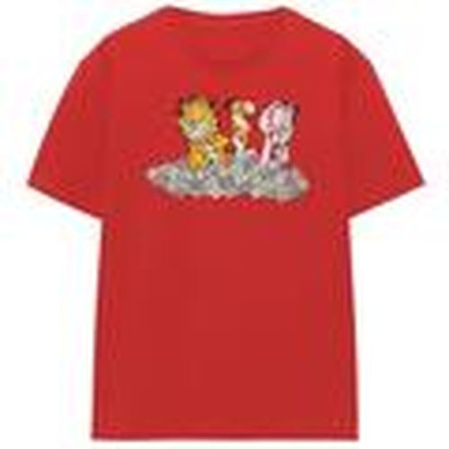 Camiseta Chicks Dig Flowers para mujer - Garfield - Modalova