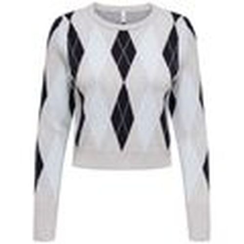 Jersey 15367655 ONLIBI-LIGHT GREY MELANGE para mujer - Only - Modalova