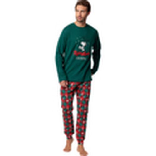 Conjunto Pijama pantalón top manga larga Reindeer Crossing Peanuts para hombre - Admas - Modalova
