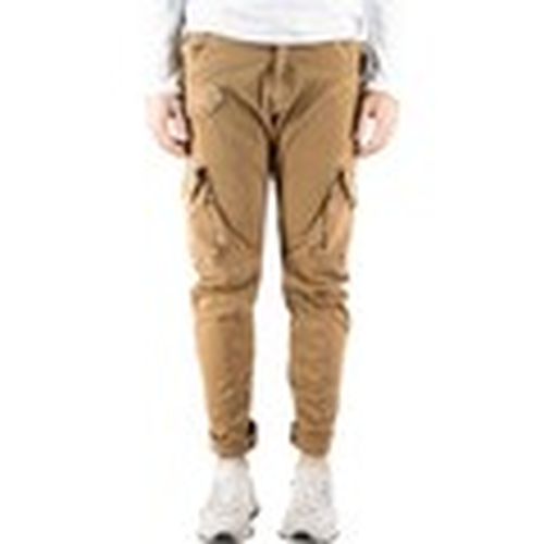 Pantalón cargo Pantalones Courmayeur Strong Camel para hombre - Devid Label - Modalova