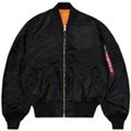 Chaqueta 100101 MA-1 HERITAGE BOMBER-03 BLACK para mujer - Alpha Industries - Modalova