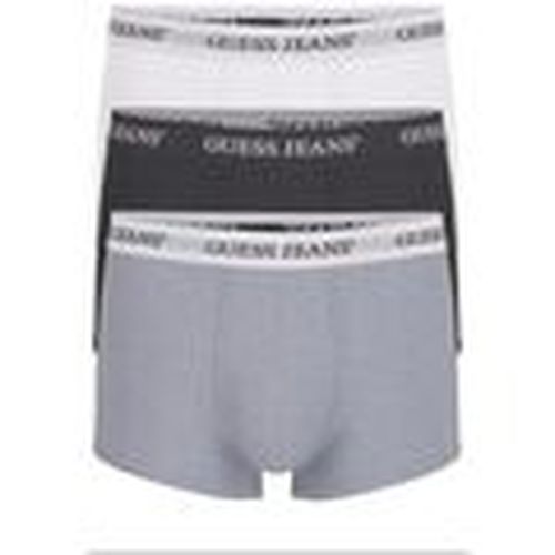 Boxer M4BZ48 K6YW1 - 3 PACK TRUNK-FN20 WHITE/BLACK/GREY para hombre - Guess - Modalova