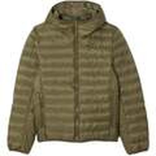 Abrigo de plumas Quilted Puffer Jacket Khaki Green para hombre - Lacoste - Modalova
