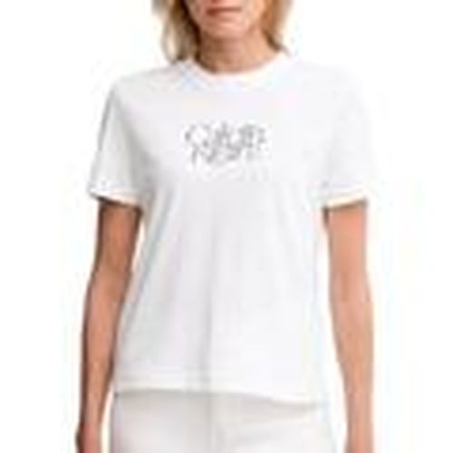 Camiseta Fitted Script para mujer - Calvin Klein Jeans - Modalova