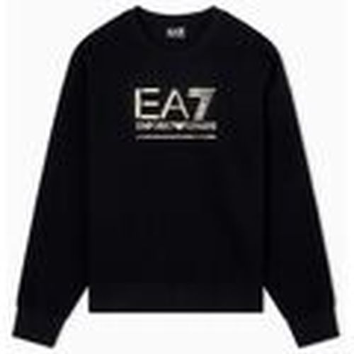 Sudaderas 7W000421 AF10377-MC021 BLACK/GOLD para mujer - Emporio Armani EA7 - Modalova