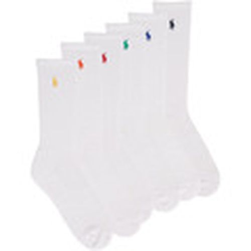Calcetines PRF CTN CRW-CREW SOCK-6 PACK para mujer - Polo Ralph Lauren - Modalova