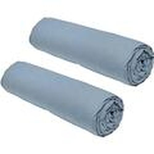 Sábana bajera Draps housse Essential lot de 2 bleu denim para - Today - Modalova