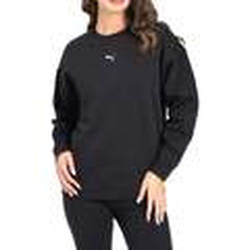 Sudaderas ESS OVERSIZED CREW F BLACK 685400 01 para mujer - Puma - Modalova