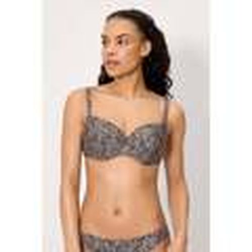 Bikini Top bikini estampado con aro con relleno con brillo copa C para mujer - Ysabel Mora - Modalova