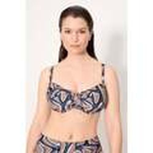 Bikini Top bikini reductor estampado copas D y E para mujer - Ysabel Mora - Modalova