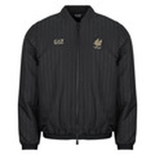 Cazadora TRAIN SOCCER BOMBER JACKET para hombre - Emporio Armani EA7 - Modalova