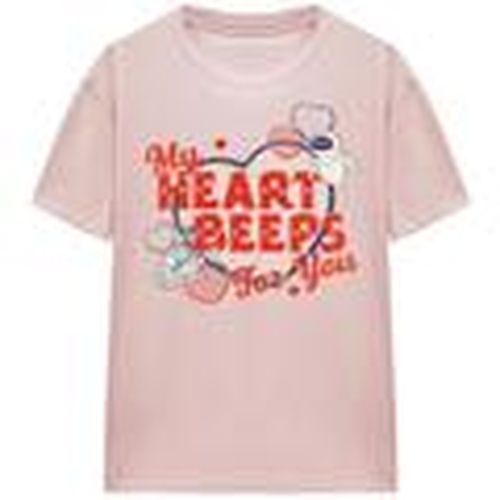 Camiseta My Heart Beeps para mujer - Wall-E - Modalova