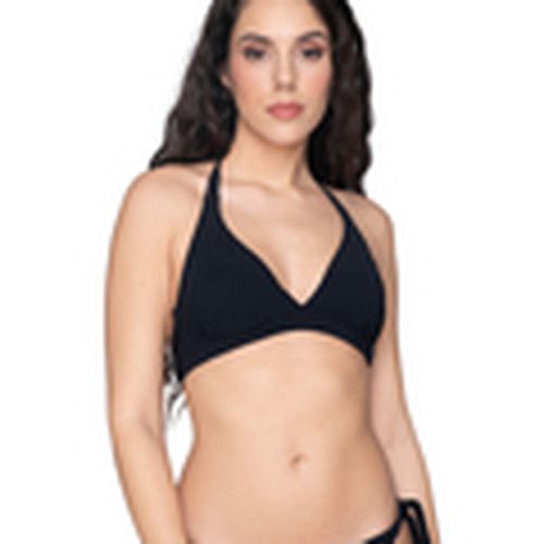 Bañador Top de bañador triangular con corte envolvente BLUE la para mujer - Luna Splendida - Modalova