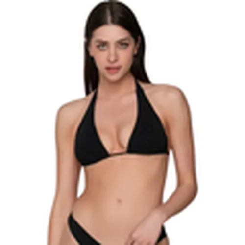 Bañador Top de bañador triangular con copas extraíbles BLUE la para mujer - Luna Splendida - Modalova