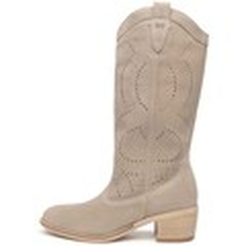 Botines Velour Tr Basilea 828 Natur para mujer - NeroGiardini - Modalova