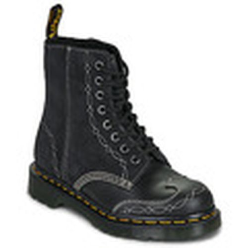 Botines 1460 RODEO BLACK CLASSIC PULL UP+BRONX SUEDE para mujer - Dr. Martens - Modalova