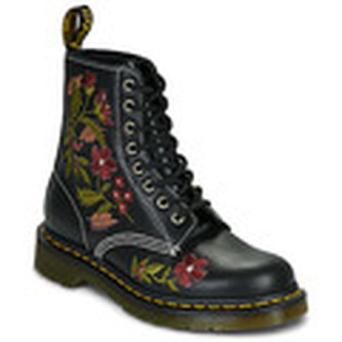 Botines 1460 PASCAL FLORAL BLACK WANAMA para mujer - Dr. Martens - Modalova