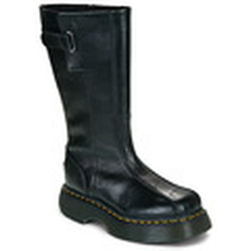 Botines BUZZ HIGH BOOT BLACK MILLED GLOSS para mujer - Dr. Martens - Modalova