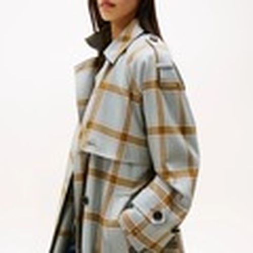 Abrigo Light Wool Check Rlx Tre para mujer - Tommy Hilfiger - Modalova