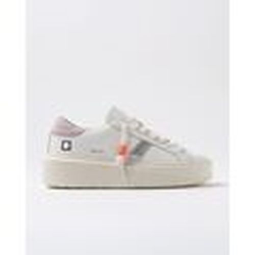 Zapatillas W441-HP-CA-WP HILL LOW PLATFORM CALF-WHITE PINK para mujer - D.A.T.E. - Modalova