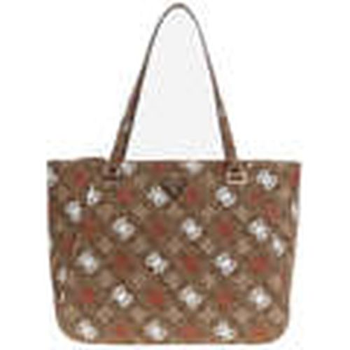 Bolsa Bolsa de viaje Eliette Toiletry Tra Latte Logo/Ginger para mujer - Guess - Modalova