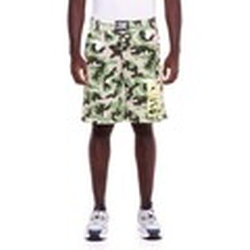 Short Man Bermuda Camou Bold Colour para hombre - Leone 1947 - Modalova