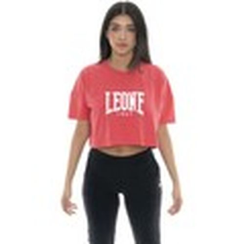 Camiseta Woman Crop New Basic para mujer - Leone 1947 - Modalova