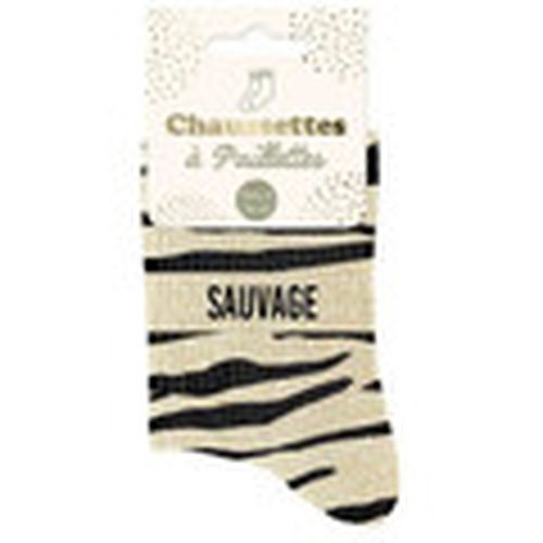 Calcetines Sauvage animal para mujer - Les Sachoussettes - Modalova