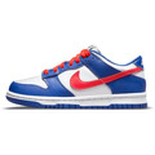 Zapatillas Dunk Low White Royal Red para hombre - Nike - Modalova