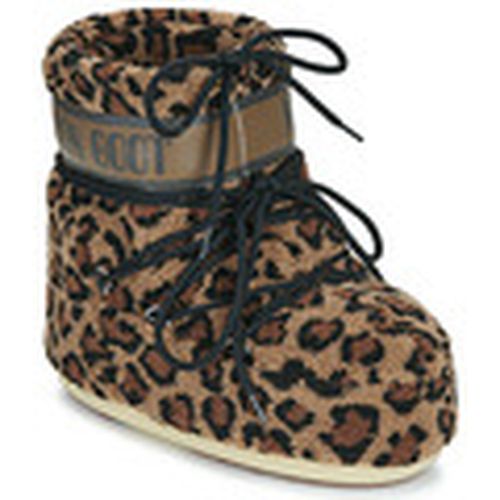 Descansos MB ICON LOW FLEECE LEOPARD para mujer - Moon Boot - Modalova