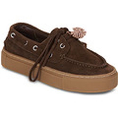 Náuticos CALETTA SUEDE BROWN para mujer - D.A.T.E. - Modalova