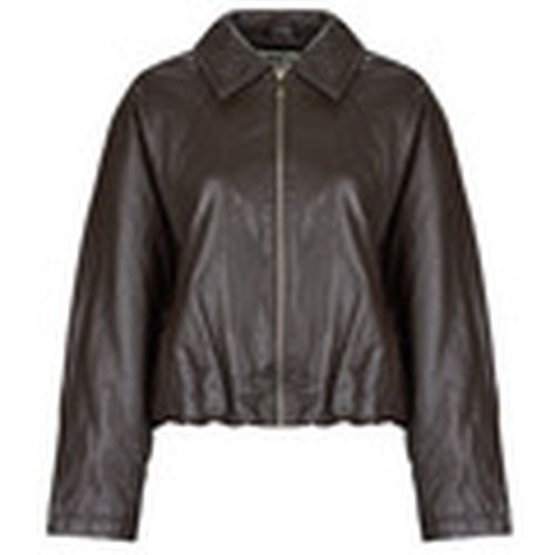 Cazadora de cuero ONLMASJA L/S FAUX LEATHER BOMBER para mujer - Only - Modalova
