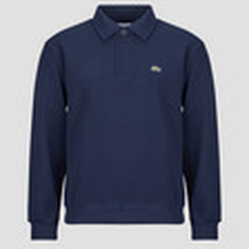 Polo Sweatshirt col polo en piqué double face para hombre - Lacoste - Modalova