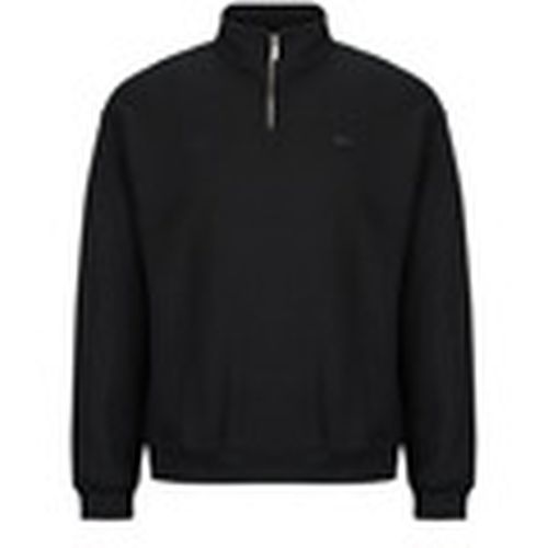 Sudaderas Sweatshirt à col zippé loose fit en molleton para mujer - Lacoste - Modalova