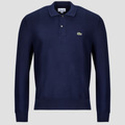 Jersey Pull col polo coton point mousse para hombre - Lacoste - Modalova
