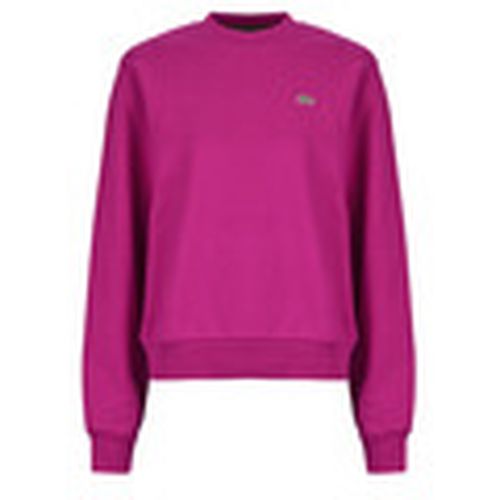 Sudaderas Sweatshirt col rond en molleton para mujer - Lacoste - Modalova