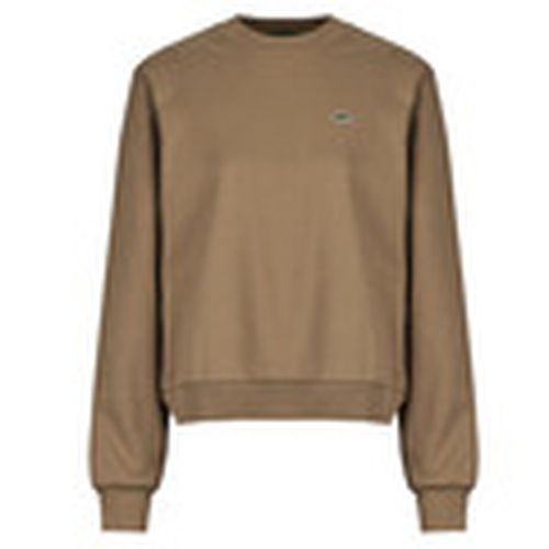 Sudaderas Sweatshirt col rond en molleton para mujer - Lacoste - Modalova