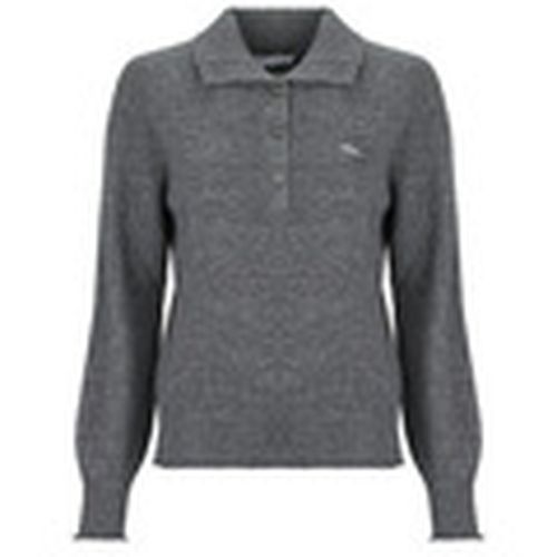 Jersey Pull camionneur en laine cardée sans couture para mujer - Lacoste - Modalova