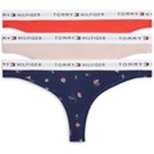 Braguitas 3 Pack Thong para mujer - Tommy Hilfiger - Modalova