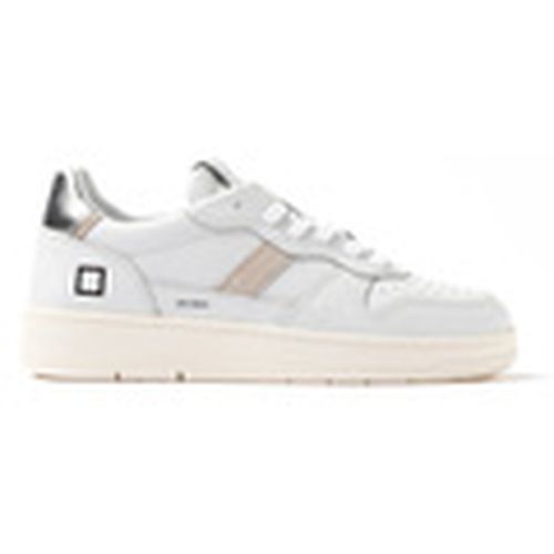 Zapatillas D-A-T-E-C2-BA-WS COURT 2.0 BASIC WHITE SILVER para mujer - D.A.T.E. - Modalova