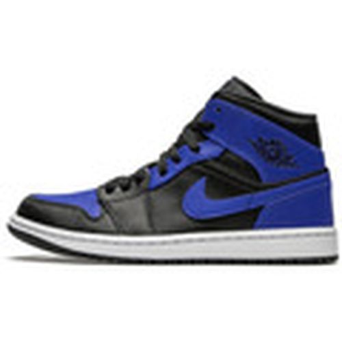 Zapatillas altas 1 Mid Hyper Royal Tumbled Leather para mujer - Nike - Modalova