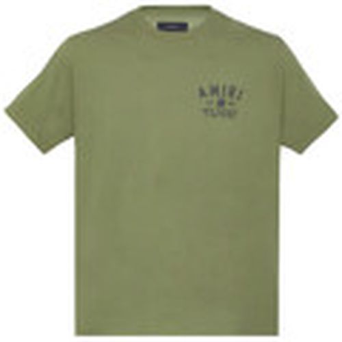 Camiseta STENCIL TEE MILITARY GREEN para mujer - Amiri - Modalova