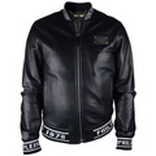 Cazadora de cuero - para hombre - Philipp Plein Sport - Modalova