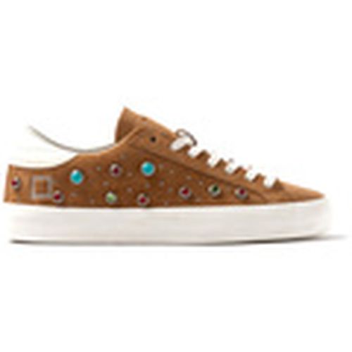 Zapatillas D-A-T-E-HL-SS-CU HILL LOW STUDS CUOIO para mujer - D.A.T.E. - Modalova